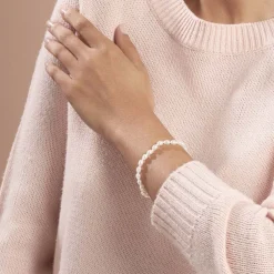 Bracelet Anjana Or Jaune Perle De Culture