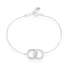 Bracelet Anne Argent Blanc Oxyde De Zirconium