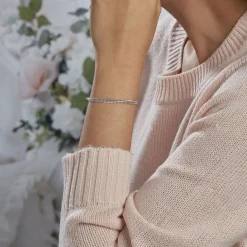Bracelet Anne-sylvieae Argent Blanc