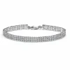 Bracelet Anthia Argent Blanc Oxyde De Zirconium