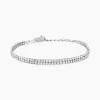 Bracelet Anthia Argent Blanc Oxyde De Zirconium