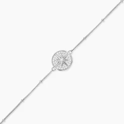 Bracelet Apollinaris Argent Blanc Oxyde De Zirconium