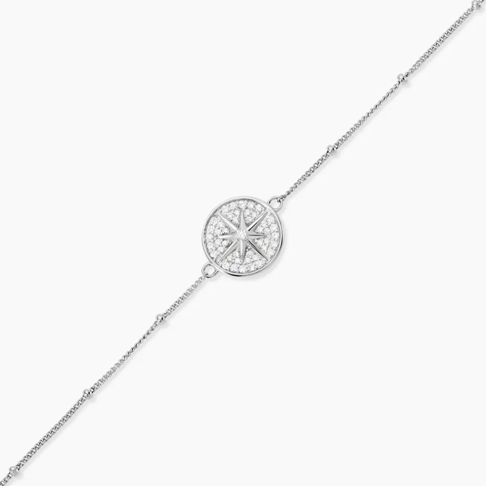 Bracelet Apollinaris Argent Blanc Oxyde De Zirconium