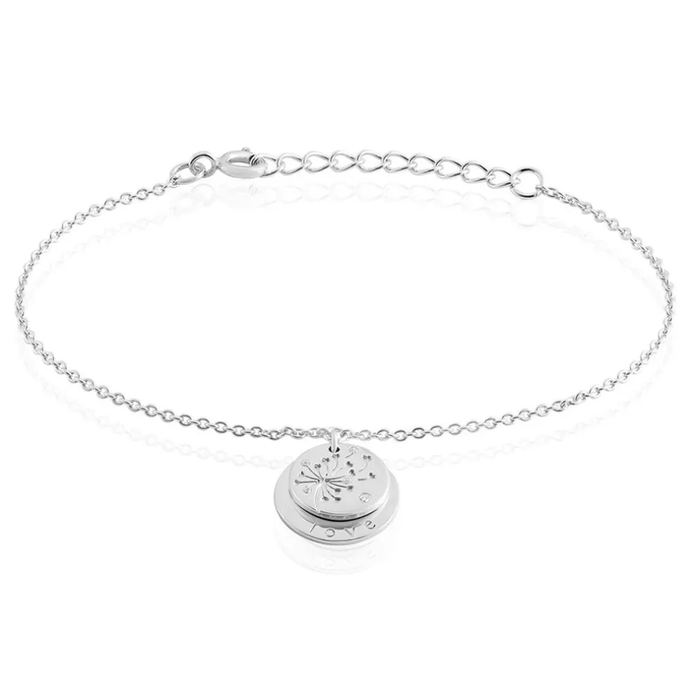 Bracelet Argent Bapper Oxydes De Zirconium