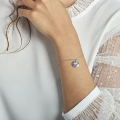 Bracelet Argent Bapper Oxydes De Zirconium