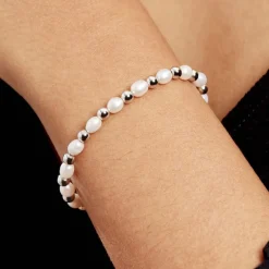 Bracelet Argent Bede Perles De Culture