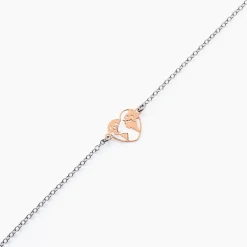 Bracelet Argent Bicolore Toyo