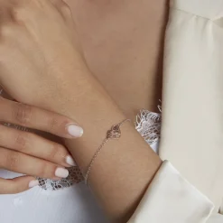 Bracelet Argent Bicolore Toyo