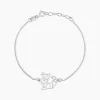 Bracelet Argent Blanc Alekdandarine