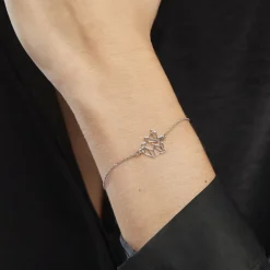 Bracelet Argent Blanc Alekdandarine