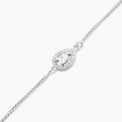 Bracelet Argent Blanc Andromeda Oxydes De Zirconium