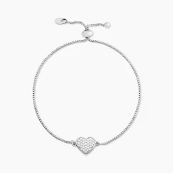 Bracelet Argent Blanc Annice Oxydes De Zirconium