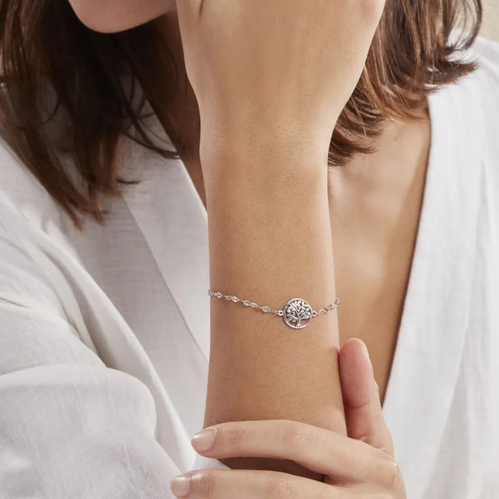 Bracelet Argent Blanc Buccinarie