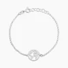 Bracelet Argent Blanc Colombina