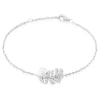 Bracelet Argent Blanc Edytha Perle De Culture Oxydes De Zirconium