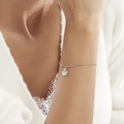 Bracelet Argent Blanc Euthalia