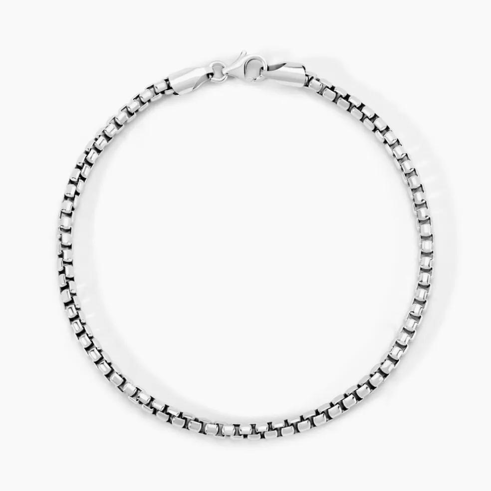 Bracelet Argent Blanc Gustin