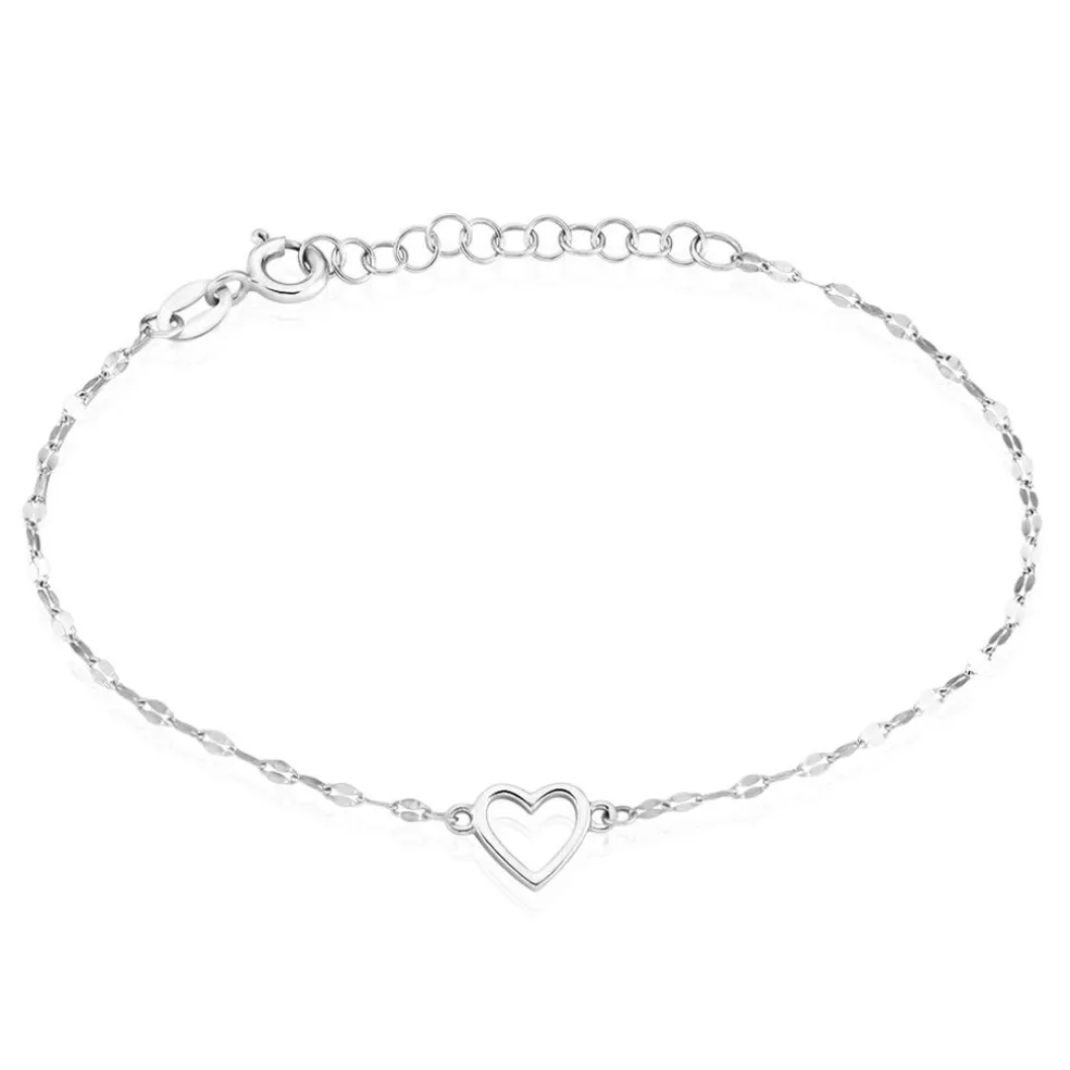 Bracelet Argent Blanc Hariane
