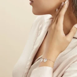 Bracelet Argent Blanc Laios