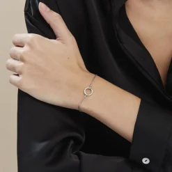 Bracelet Argent Blanc Melia