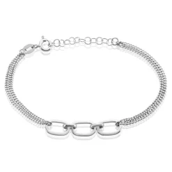 Bracelet Argent Blanc Nos