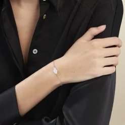 Bracelet Argent Blanc Philiphina