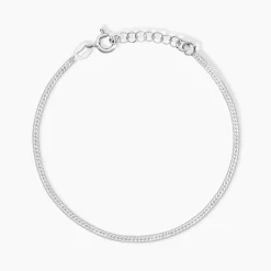Bracelet Argent Blanc Racilia