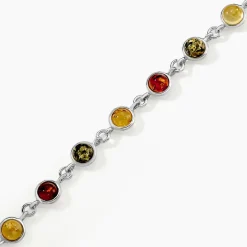 Bracelet Argent Blanc Rosalie Ambres