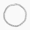 Bracelet Argent Blanc Savanne
