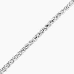 Bracelet Argent Blanc Savanne