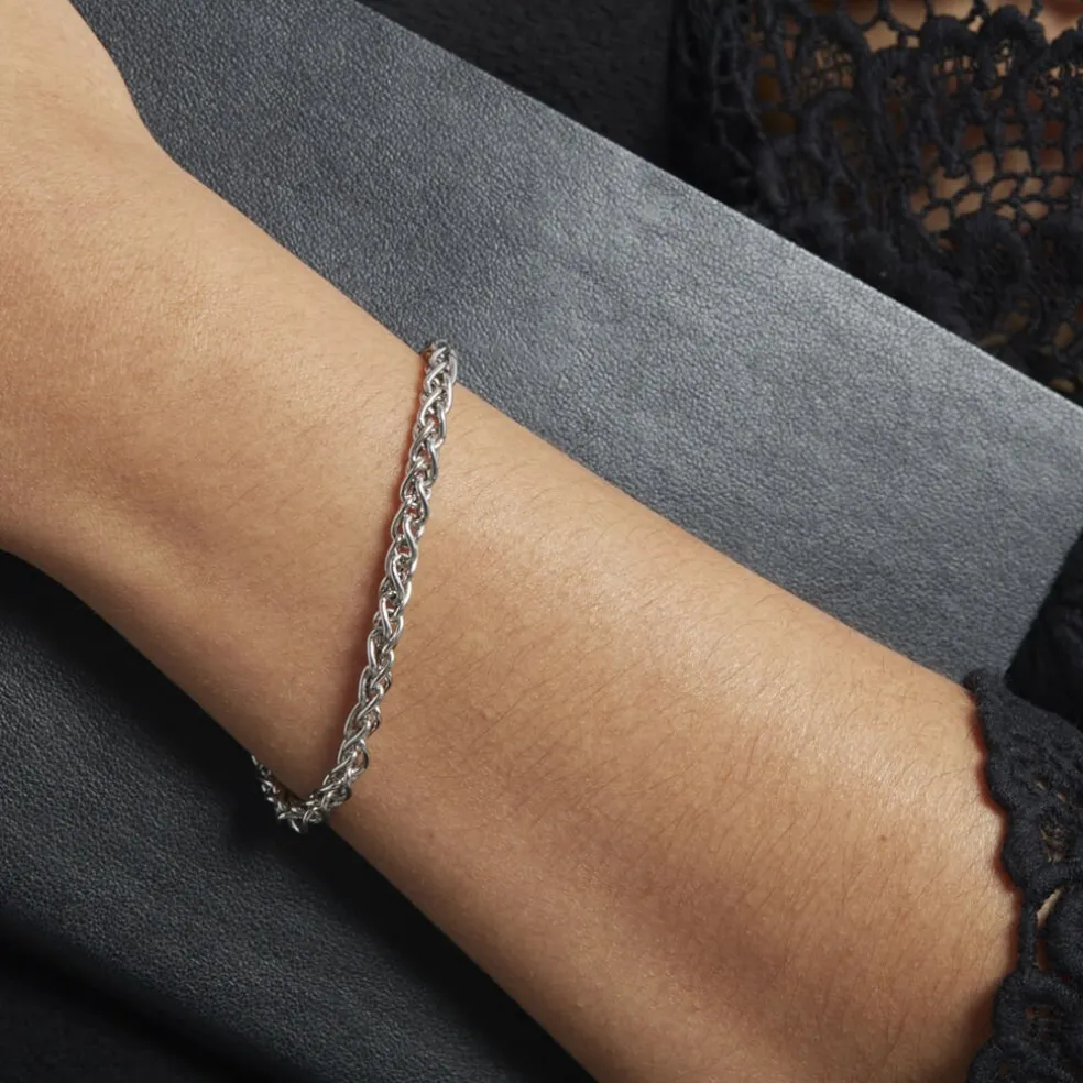 Bracelet Argent Blanc Savanne