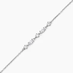 Bracelet Argent Blanc Shiny Nights Oxyde De Zirconium