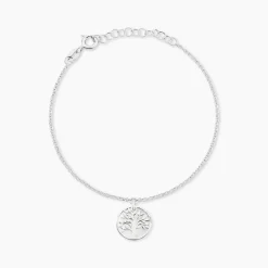 Bracelet Argent Blanc Sofee Nacre