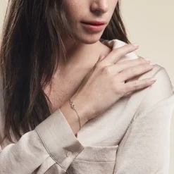 Bracelet Argent Blanc Teoxane