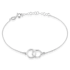 Bracelet Argent Blanc Ula
