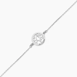 Bracelet Argent Blanc Vroon