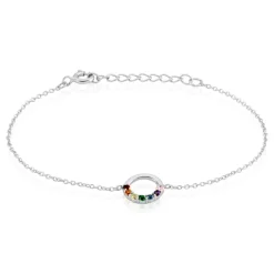 Bracelet Argent Giustino Oxydes De Zirconium