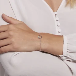 Bracelet Argent Giustino Oxydes De Zirconium