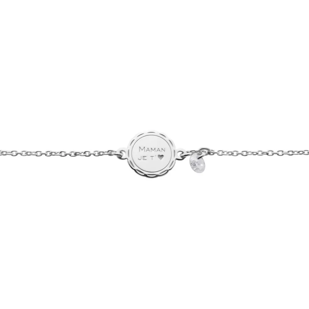 Bracelet Argent Glannon Oxyde De Zirconium