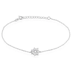 Bracelet Argent Henrick Oxydes De Zirconium