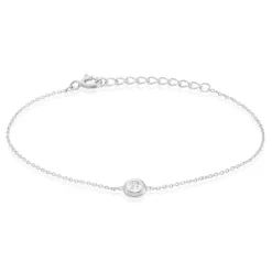 Bracelet Argent Laureano Oxydes De Zirconium