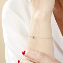 Bracelet Argent Laureano Oxydes De Zirconium