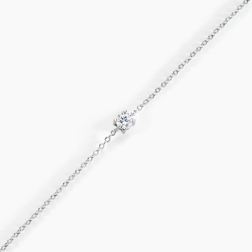 Bracelet Argent Lylwenn Oxydes De Zirconium