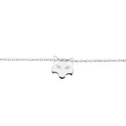 Bracelet Argent Mechtelt Oxydes De Zirconium