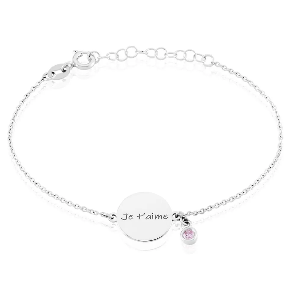 Bracelet Argent Prew Oxyde De Zirconium