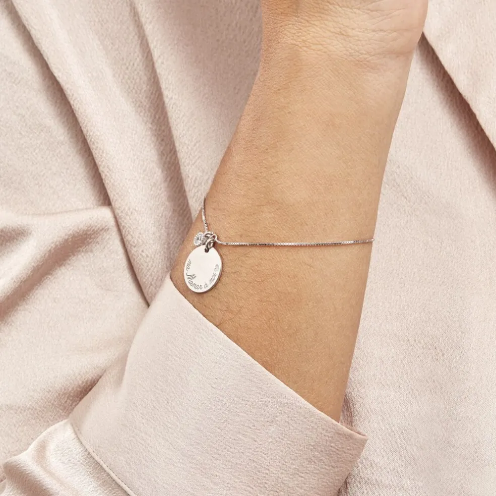 Bracelet Argent Raimbaut Oxyde De Zirconium