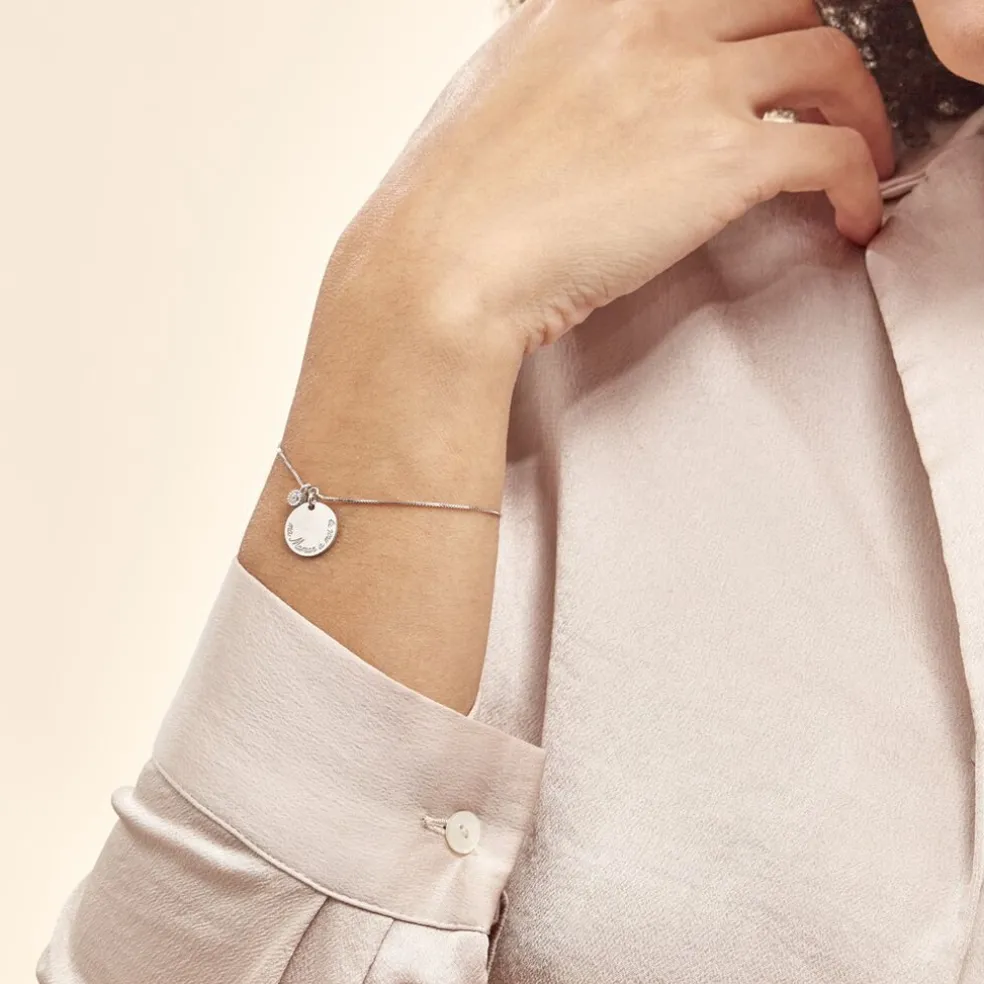 Bracelet Argent Raimbaut Oxyde De Zirconium