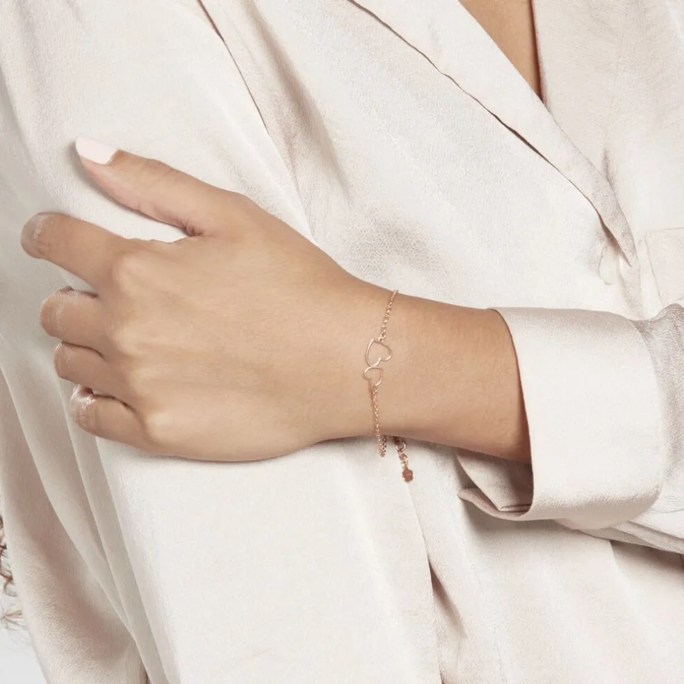 Bracelet Argent Rose Estina