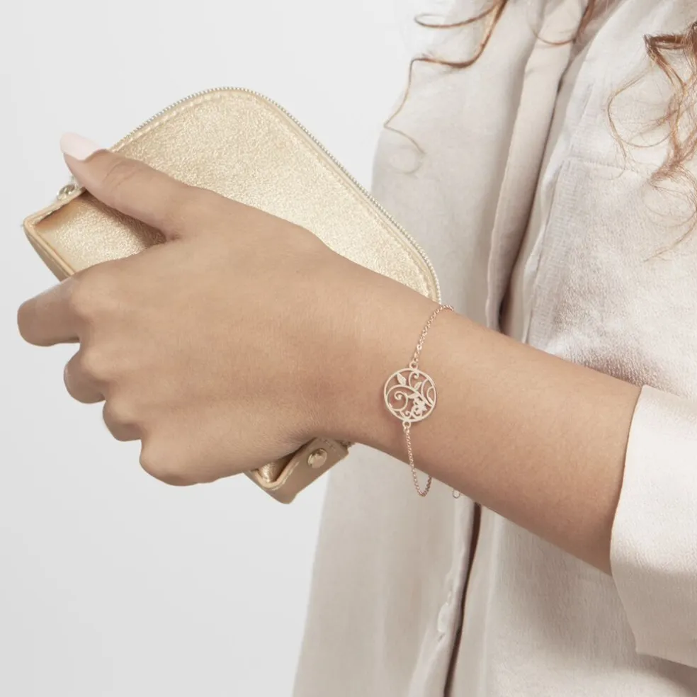 Bracelet Argent Rose Hita