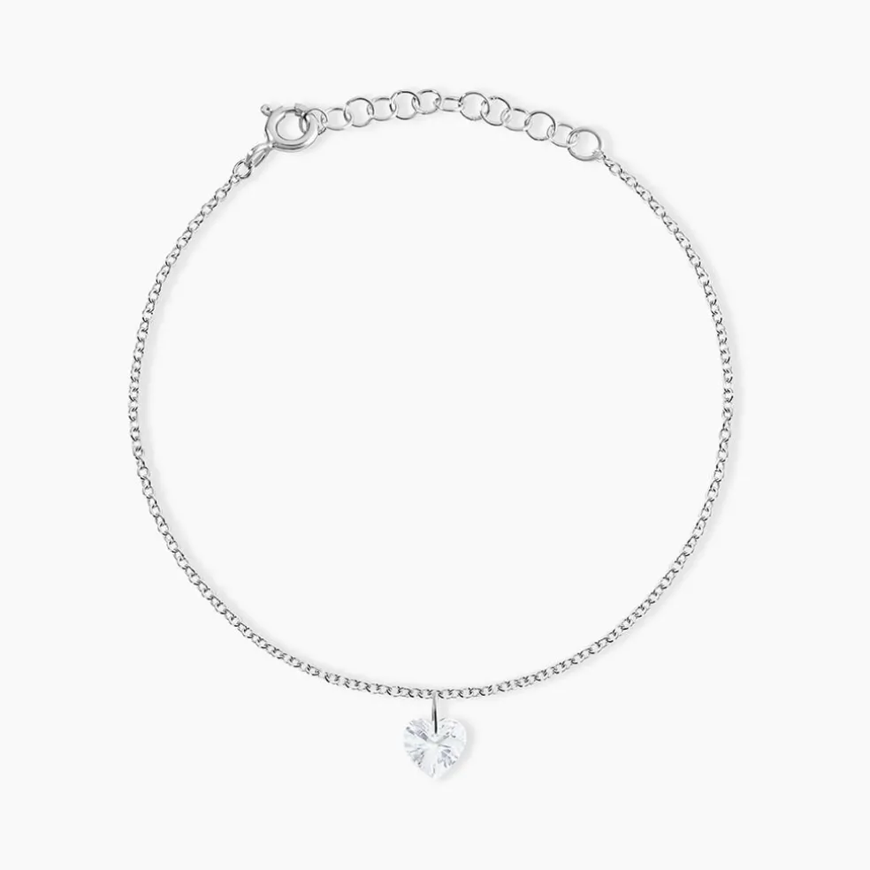 Bracelet Argent Sopher Oxyde De Zirconium